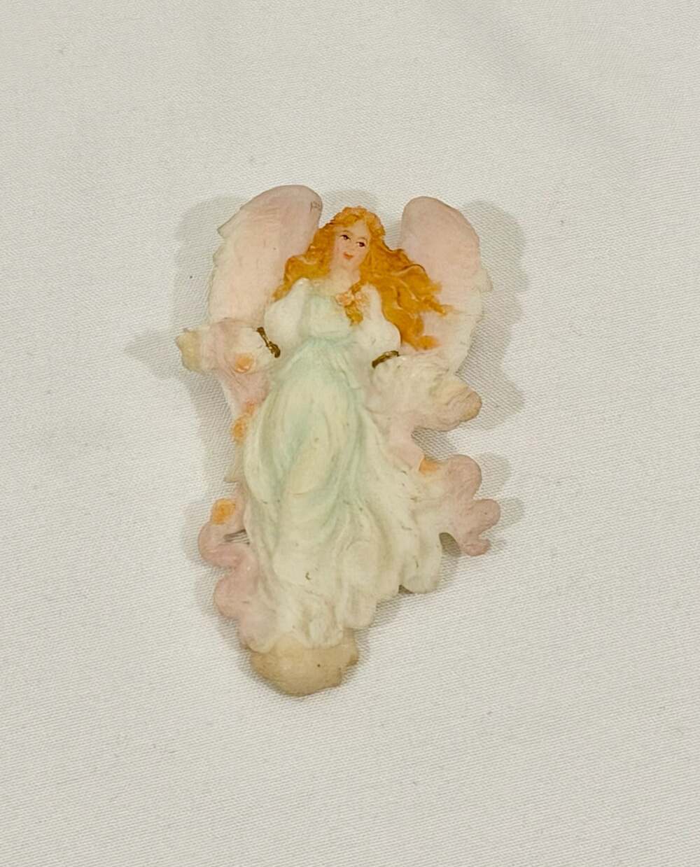 Roman Inc. Seraphim Classics 1998 Angel Brooch Pin 2.25"
